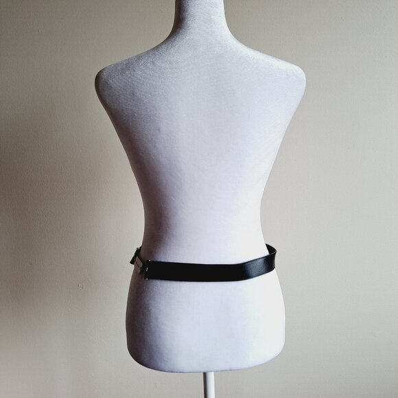 Dolce & Gabbana Genuine Leather Black Belt Size 70 / 28 main image 11
